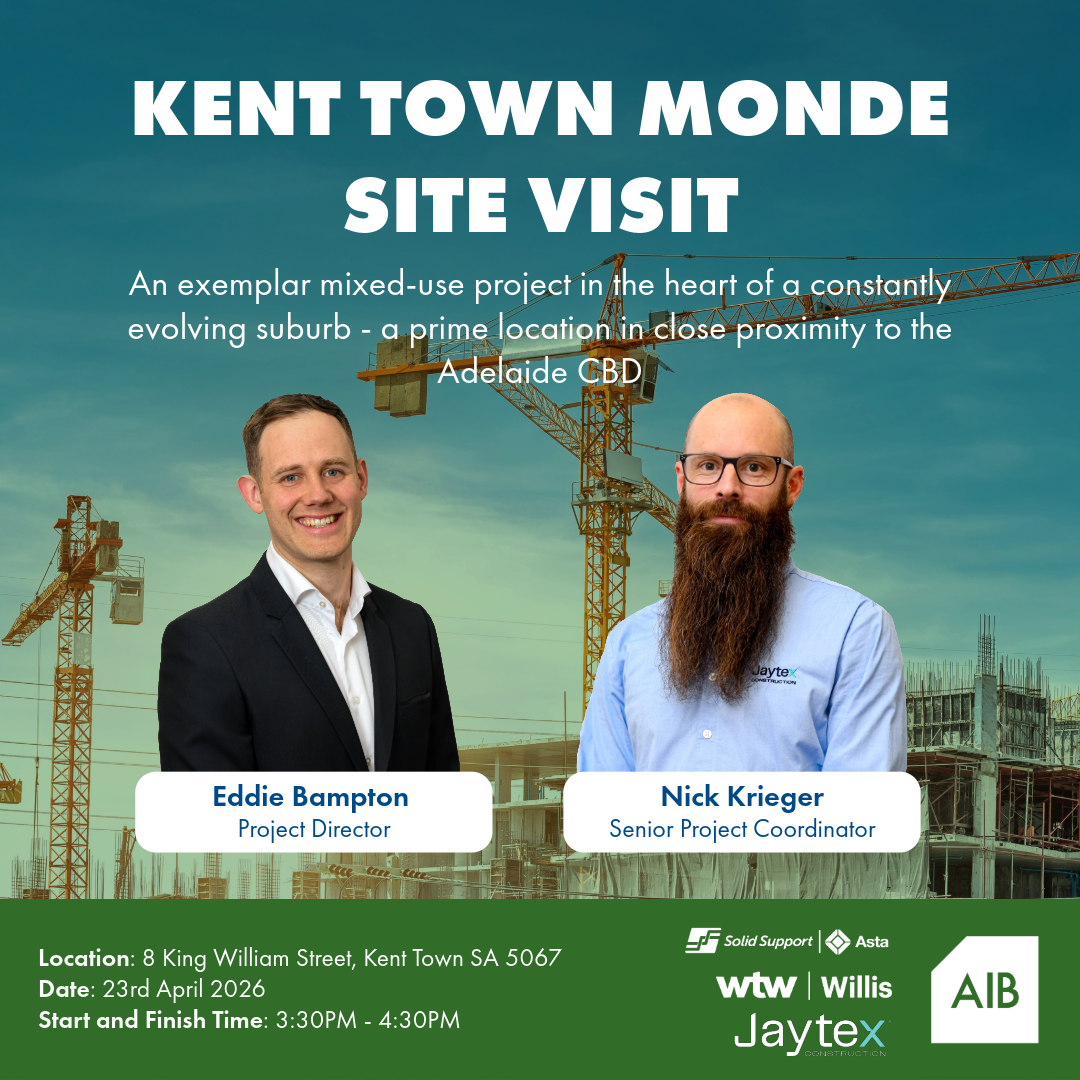 SA/NT Kent Town Monde Site Visit