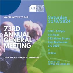 73rd AIB Annual General Meeting