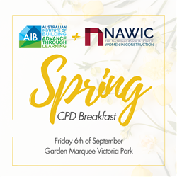 Queensland - Spring Breakfast Event with NAWIC