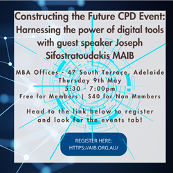 Constructing the Future - Harnessing Digital Tools CPD Event